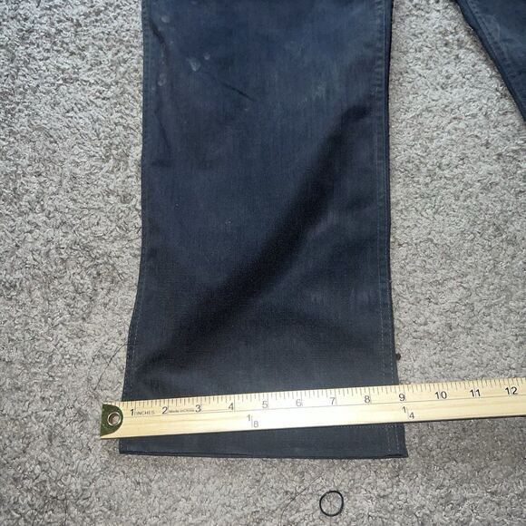 Carhartt Rugged Flex Canvas Work Pants Men 36x30 Gray Relaxed Fit Utility Pocket - Picture 6 of 9